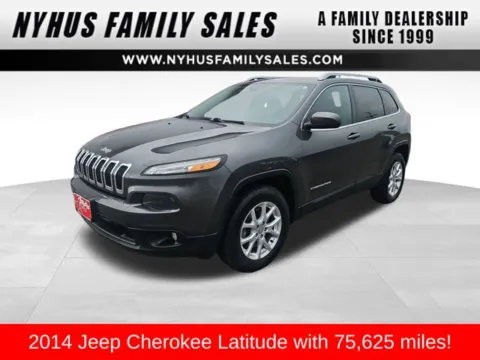 Gray 2014 Jeep Cherokee Latitude for sale in Perham, MN