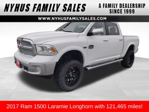 White 2017 Ram 1500 Laramie Longhorn for sale in Perham, MN