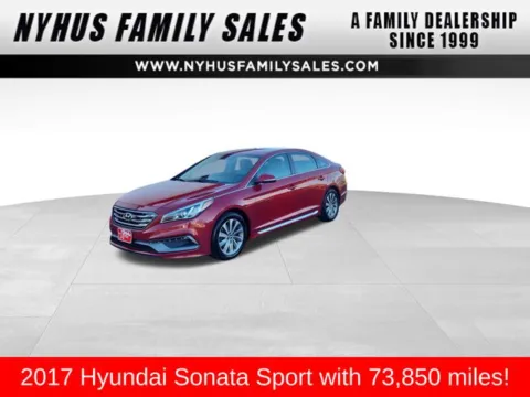Red 2017 Hyundai Sonata Sport for sale in Perham, MN