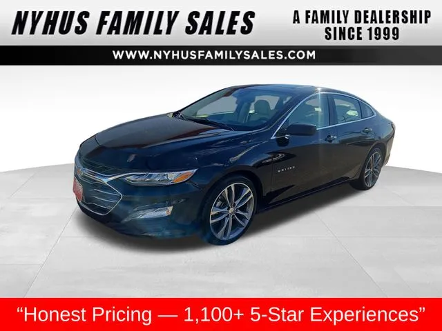 Black 2024 Chevrolet Malibu LT for sale in Perham, MN