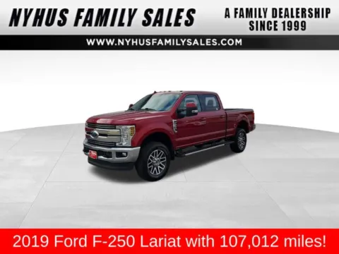 Red 2019 Ford F-250SD Lariat for sale in Perham, MN