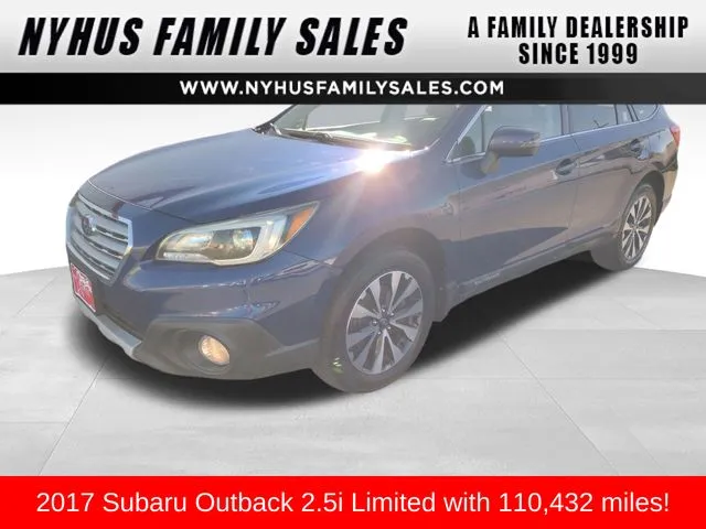 Blue 2017 Subaru Outback 2.5i for sale in Perham, MN
