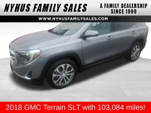 Gray 2018 GMC Terrain SLT for sale in Perham, MN