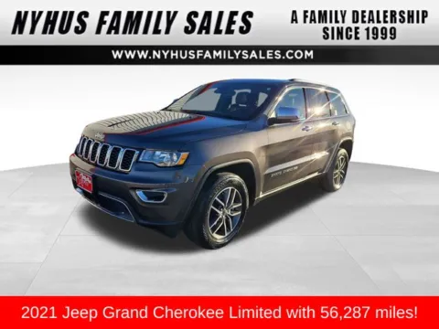 Gray 2021 Jeep Grand Cherokee Limited for sale in Perham, MN