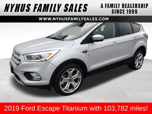 Silver 2019 Ford Escape Titanium for sale in Perham, MN