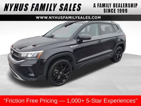 Black 2022 Volkswagen Taos 1.5T SE for sale in Perham, MN