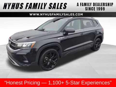 Black 2022 Volkswagen Taos 1.5T SE for sale in Perham, MN