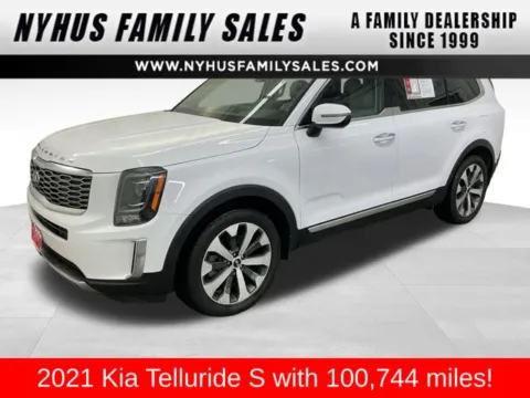 White 2021 Kia Telluride S for sale in Perham, MN