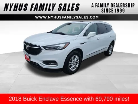 White 2018 Buick Enclave Essence for sale in Perham, MN