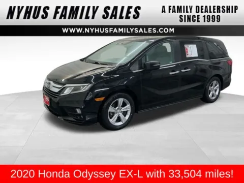 Black 2020 Honda Odyssey EX-L for sale in Perham, MN