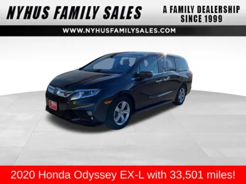 Black 2020 Honda Odyssey EX-L for sale in Perham, MN