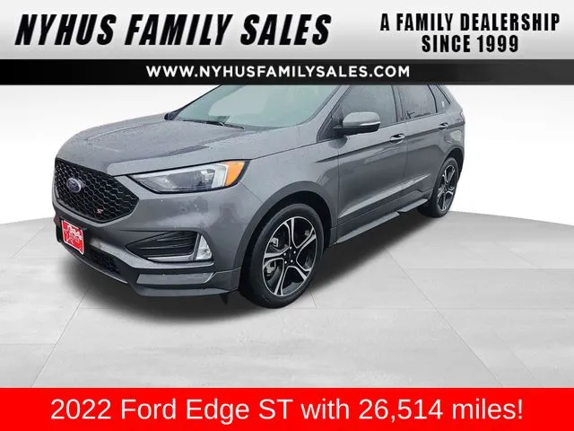 Gray 2022 Ford Edge ST for sale in Perham, MN