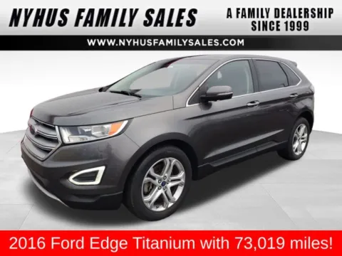 Gray 2016 Ford Edge Titanium for sale in Perham, MN