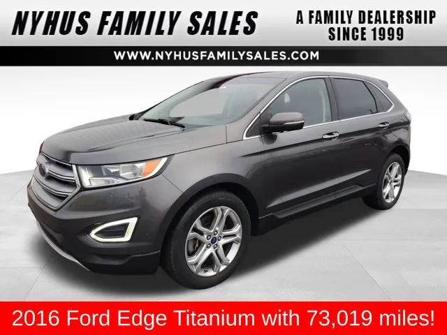 Gray 2016 Ford Edge Titanium for sale in Perham, MN