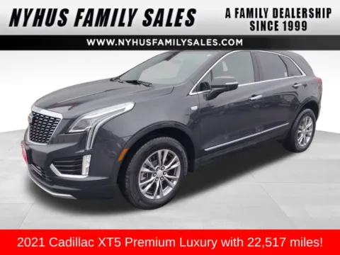 Gray 2021 Cadillac XT5 Premium Luxury for sale in Perham, MN