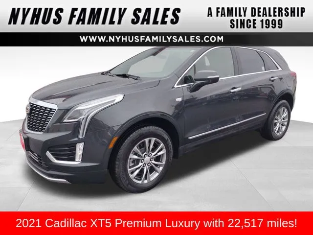 Gray 2021 Cadillac XT5 Premium Luxury for sale in Perham, MN