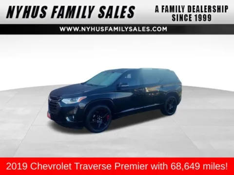 Black 2019 Chevrolet Traverse Premier for sale in Perham, MN