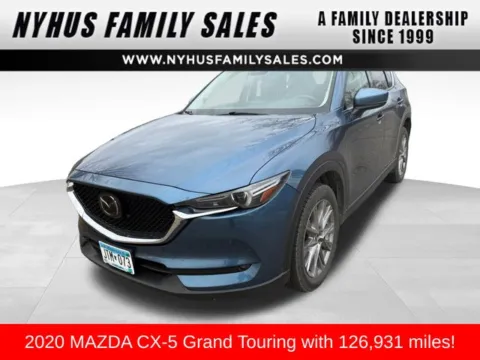 Blue 2020 Mazda CX-5 Grand Touring for sale in Perham, MN
