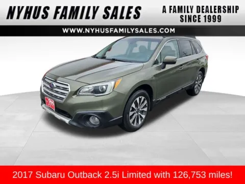 Green 2017 Subaru Outback 2.5i for sale in Perham, MN