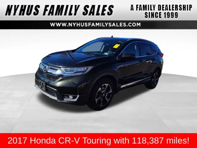Green 2017 Honda CR-V Touring for sale in Perham, MN