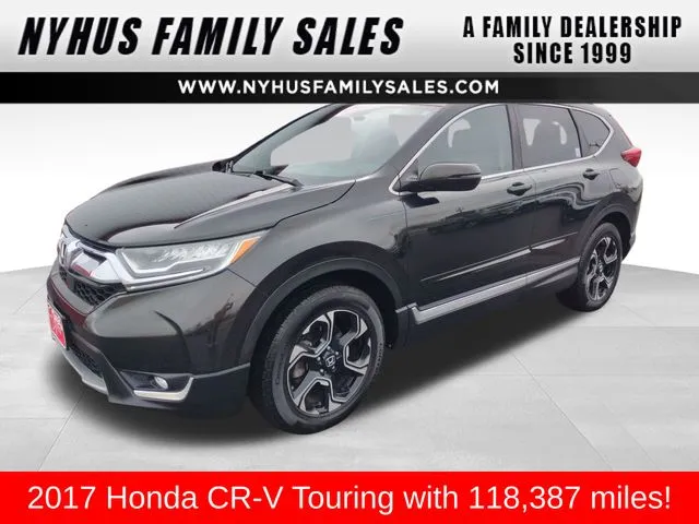 Green 2017 Honda CR-V Touring for sale in Perham, MN
