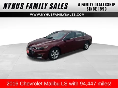 Red 2016 Chevrolet Malibu LS for sale in Perham, MN
