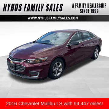 Red 2016 Chevrolet Malibu LS for sale in Perham, MN