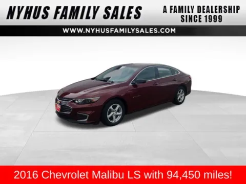 Red 2016 Chevrolet Malibu LS for sale in Perham, MN