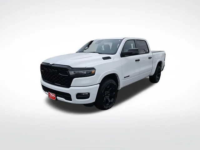 White 2025 Ram 1500 Big Horn/Lone Star for sale in Perham, MN