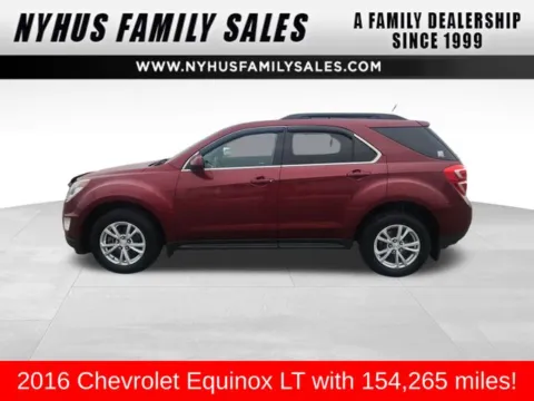 Red 2016 Chevrolet Equinox LT for sale in Perham, MN