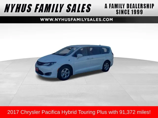 White 2017 Chrysler Pacifica Hybrid Touring Plus for sale in Perham, MN