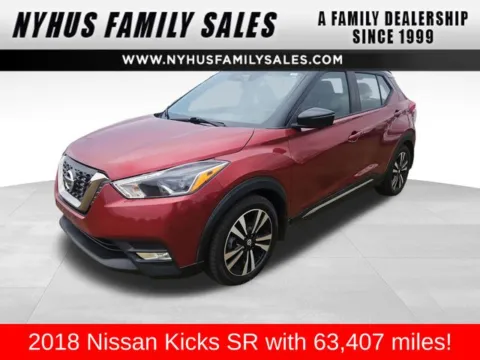 Red 2018 Nissan Kicks SR for sale in Perham, MN