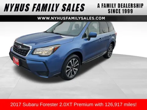 Blue 2017 Subaru Forester 2.0XT Premium for sale in Perham, MN