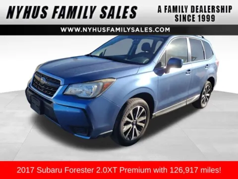 Blue 2017 Subaru Forester 2.0XT Premium for sale in Perham, MN