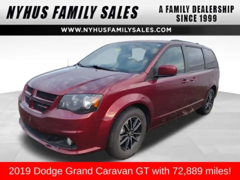 Red 2019 Dodge Grand Caravan GT for sale in Perham, MN