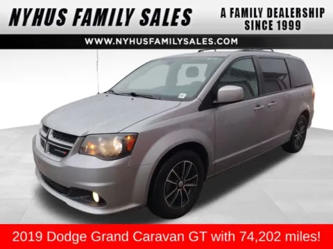 Silver 2019 Dodge Grand Caravan GT for sale in Perham, MN