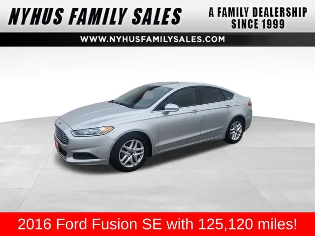 Silver 2016 Ford Fusion SE for sale in Perham, MN