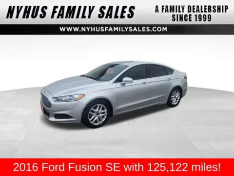 Silver 2016 Ford Fusion SE for sale in Perham, MN