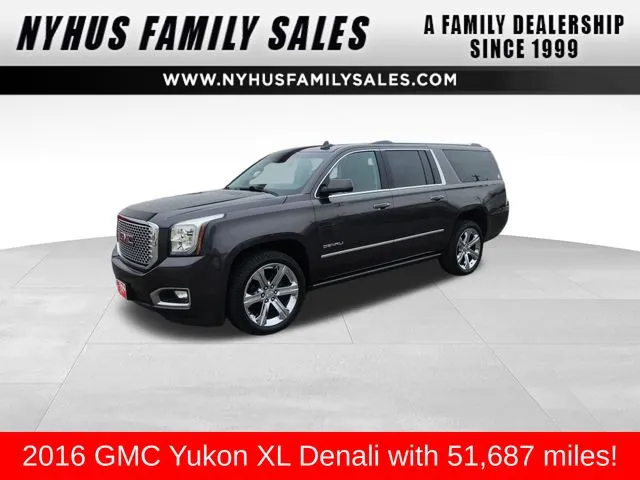 Gray 2016 GMC Yukon XL Denali for sale in Perham, MN