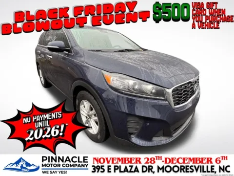 Blue 2019 Kia Sorento LX for sale in Mooresville, NC