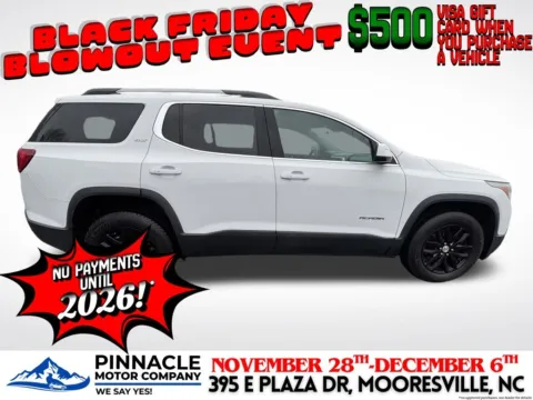 Photos of 2019 GMC Acadia SLT-1 for sale in Mooresville, NC at Pinnacle Motor Company LKN