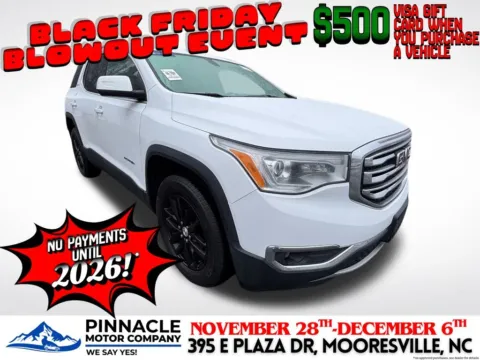 White 2019 GMC Acadia SLT-1 for sale in Mooresville, NC