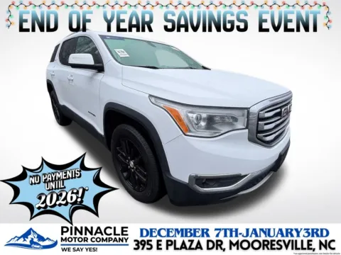 White 2019 GMC Acadia SLT-1 for sale in Mooresville, NC