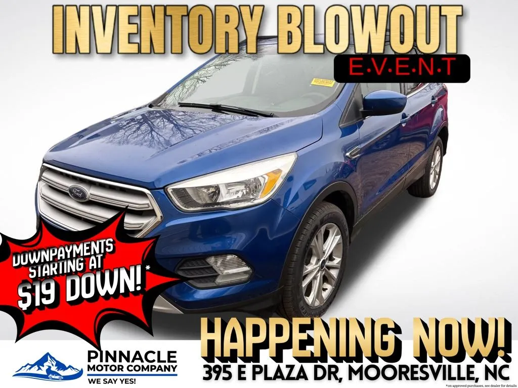 Blue 2018 Ford Escape SE for sale in Mooresville, NC