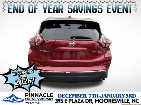 More photos of 2015 Nissan Murano Platinum at Pinnacle Motor Company LKN, NC