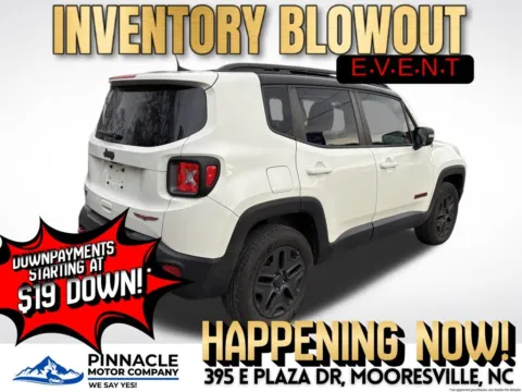 Another view of 2018 Jeep Renegade Trailhawk for sale in Mooresville, NC at Pinnacle Motor Company LKN