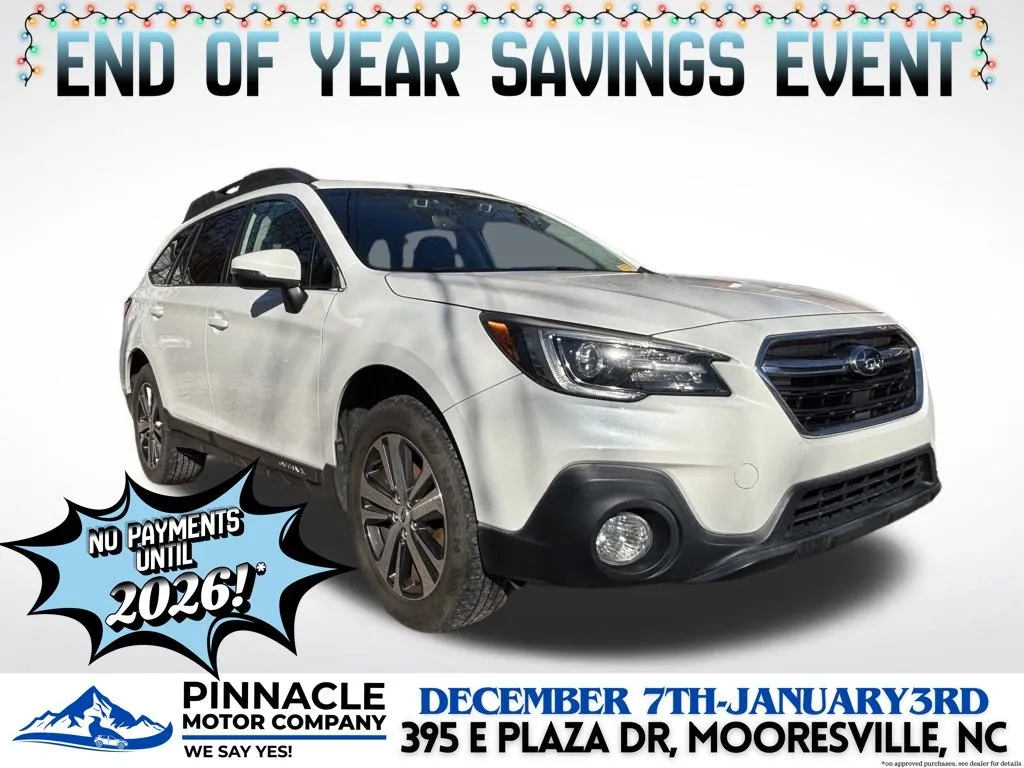 White 2019 Subaru Outback 2.5i for sale in Mooresville, NC