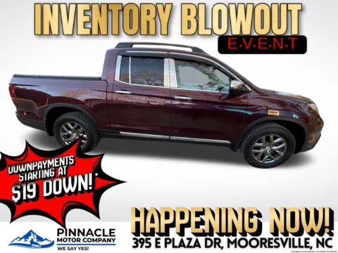 Photos of 2017 Honda Ridgeline RTL-E for sale in Mooresville, NC at Pinnacle Motor Company LKN