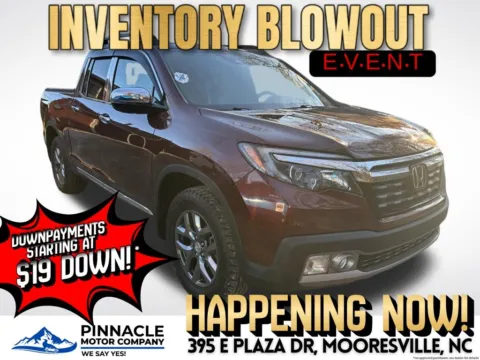 Red 2017 Honda Ridgeline RTL-E for sale in Mooresville, NC