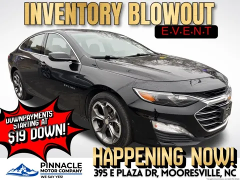 Black 2023 Chevrolet Malibu LT for sale in Mooresville, NC